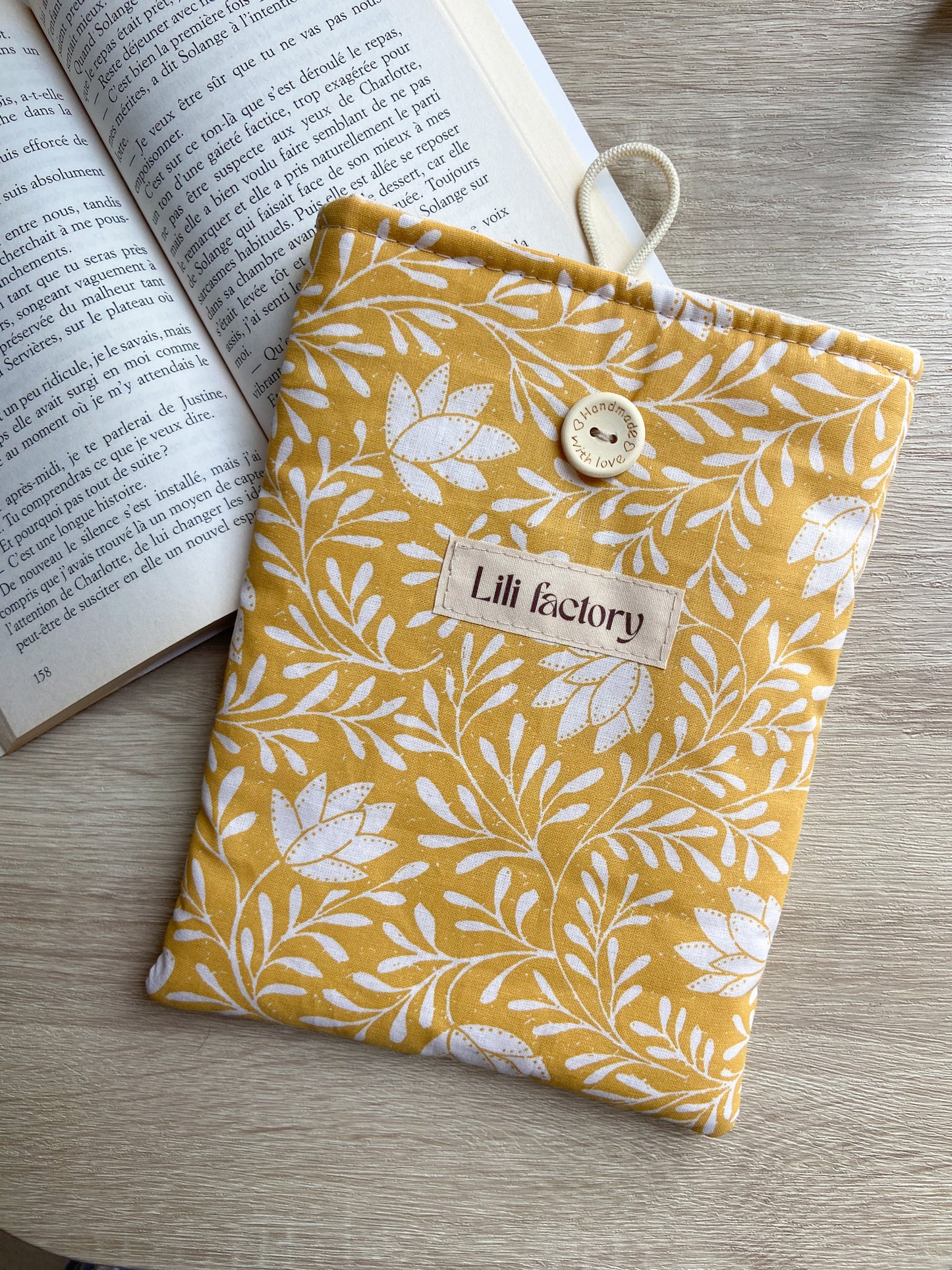 Pochette à livre poche - Jeanne